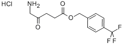 4-TRIFLUOROMETHYL BENZYL 5-AMINOLEVULINATE HYDROCHLORIDE Structural