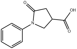 5-OXO-1-PHENYL-PYRROLIDINE-3-CARBOXYLIC ACID Structural