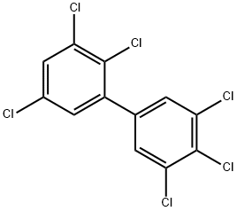 2,3,3',4',5,5'-HEXACHLOROBIPHENYL Structural