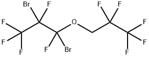 1,2-DIBROMOPENTAFLUOROPROPYL 2,2,3,3,3-PENTAFLUOROPROPYL ETHER Structural