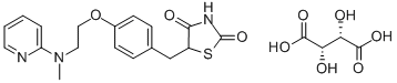 ROSIGLITAZONE D-TARTRATE Structural