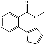 2-FURAN-2-YL-BENZOIC ACID METHYL ESTER Structural