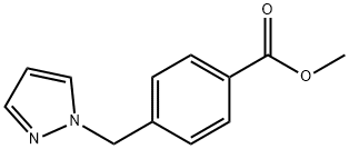 METHYL 4-(1H-PYRAZOL-1-YLMETHYL)BENZOATE Structural