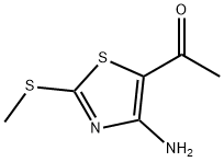 1-[4-AMINO-2-(METHYLSULFANYL)-1,3-THIAZOL-5-YL]ETHANONE