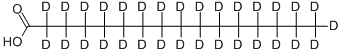 HEXADECANOIC-D31 ACID Structural