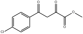 METHYL 4-(4-CHLOROPHENYL)-2,4-DIOXOBUTANOATE Structural