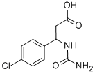 3-[(AMINOCARBONYL)AMINO]-3-(4-CHLOROPHENYL)PROPANOIC ACID