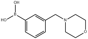 Boronic acid, [3-(4-morpholinylmethyl)phenyl]- (9CI) Structural