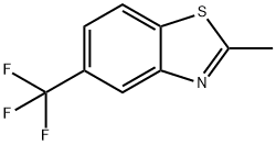 2-METHYL-5-(TRIFLUOROMETHYL)BENZOTHIAZOLE Structural