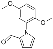 1-(2,5-DIMETHOXYPHENYL)-1H-PYRROLE-2-CARBOXALDEHYDE Structural