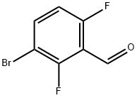 3-BROMO-2,6-DIFLUOROBENZALDEHYDE Structural