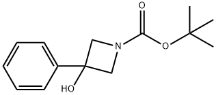 3-HYDROXY-3-PHENYLAZETIDINE-1-CARBOXYLIC ACID TERT-BUTYL ESTER Structural