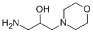 1-amino-3-morpholin-4-yl-propan-2-ol Structural