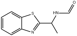 Formamide, N-[1-(2-benzothiazolyl)ethyl]- (7CI,8CI) Structural