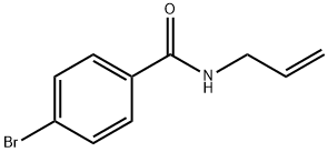 N-allyl-4-bromobenzamide Structural