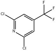 2,6-Dichloro-4-(trifluoromethyl)pyridine Structural