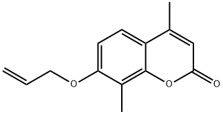 7-ALLYLOXY-4,8-DIMETHYL-CHROMEN-2-ONE Structural