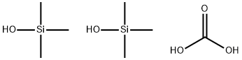 Carbonic acid bis(trimethylsilyl) ester Structural