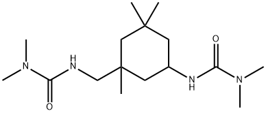 Urea, N-3-(dimethylamino)carbonylaminomethyl-3,5,5-trimethylcyclohexyl-N,N-dimethyl- Structural