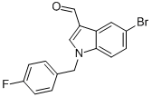 1-(4-FLUOROBENZYL)-5-BROMO-1H-INDOLE-3-CARBALDEHYDE