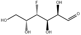 4-FLUORO-4-DEOXY-D-GALACTOPYRANOSE Structural