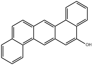Dibenz[a,h]anthracen-5-ol Structural