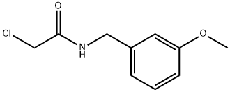 2-CHLORO-N-(3-METHOXYBENZYL)ACETAMIDE Structural