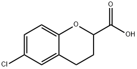 2H-1-BENZOPYRAN-2-CARBOXYLIC ACID, 6-CHLORO-3,4-DIHYDRO-