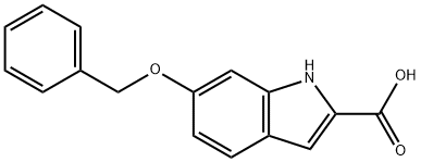 6-(BENZYLOXY)-1H-INDOLE-2-CARBOXYLIC ACID Structural