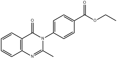 ETHYL 4-(2-METHYL-4-OXOQUINAZOLIN-3(4H)-YL)BENZOATE