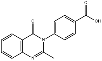 4-(2-METHYL-4-OXO-4 H-QUINAZOLIN-3-YL)-BENZOIC ACID Structural