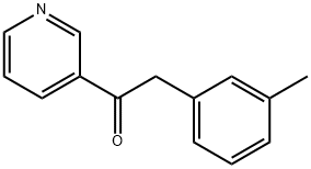 1-(PYRIDIN-3-YL)-2-M-TOLYLETHANONE Structural