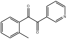 1-(PYRIDIN-3-YL)-2-O-TOLYLETHANE-1,2-DIONE Structural