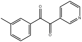 1-(PYRIDIN-3-YL)-2-M-TOLYLETHANE-1,2-DIONE Structural