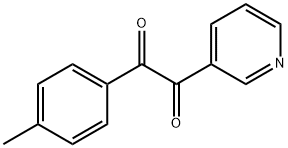 1-PYRIDIN-3-YL-2-P-TOLYL-ETHANE-1,2-DIONE Structural