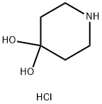 4,4-Piperidinediol hydrochloride Structural Picture