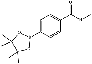 3-(N,N-DIMETHYLAMINOCARBONYL)PHENYLBORONIC ACID, PINACOL ESTER Structural