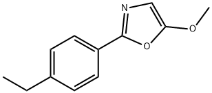 Oxazole, 2-(4-ethylphenyl)-5-methoxy- (9CI) Structural