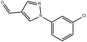 1-(3-chlorophenyl)-1H-pyrazole-4-carbaldehyde