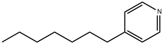 4-HEPTYLPYRIDINE Structural