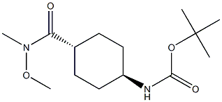 TERT-BUTYL TRANS-4-(N-METHOXY-N-METHYLCARBAMOYL)CYCLOHEXYLCARBAMATE