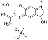 Adrenochrome Monoaminoguanidine Mesilate Structural