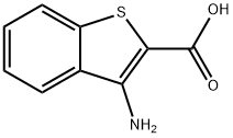 3-AMINO-BENZENETHIOPHENE-2-CARBOXYLIC ACID Structural