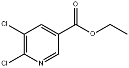 5,6-DICHLORONICOTINIC ACID ETHYL ESTER Structural