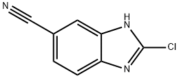 1H-Benzimidazole-5-carbonitrile,2-chloro-(9CI)