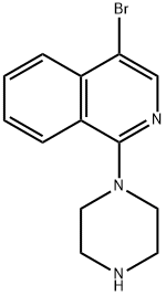 4-BROMO-1-(PIPERAZIN-1-YL)ISOQUINOLINE