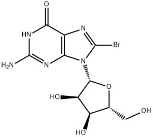 8-Bromoguanosine Structural