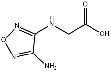 Glycine, N-(4-amino-1,2,5-oxadiazol-3-yl)- (9CI) Structural