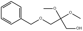 3-BENZYLOXY-2,2-DIMETHOXY-PROPAN-1-OL Structural