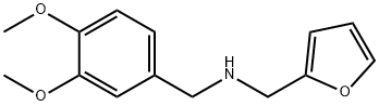 (3,4-DIMETHOXY-BENZYL)-FURAN-2-YLMETHYL-AMINE Structural